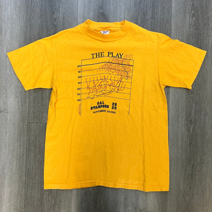 Vintage 1982 Berkeley vs Stanford "The Play" T Shirt