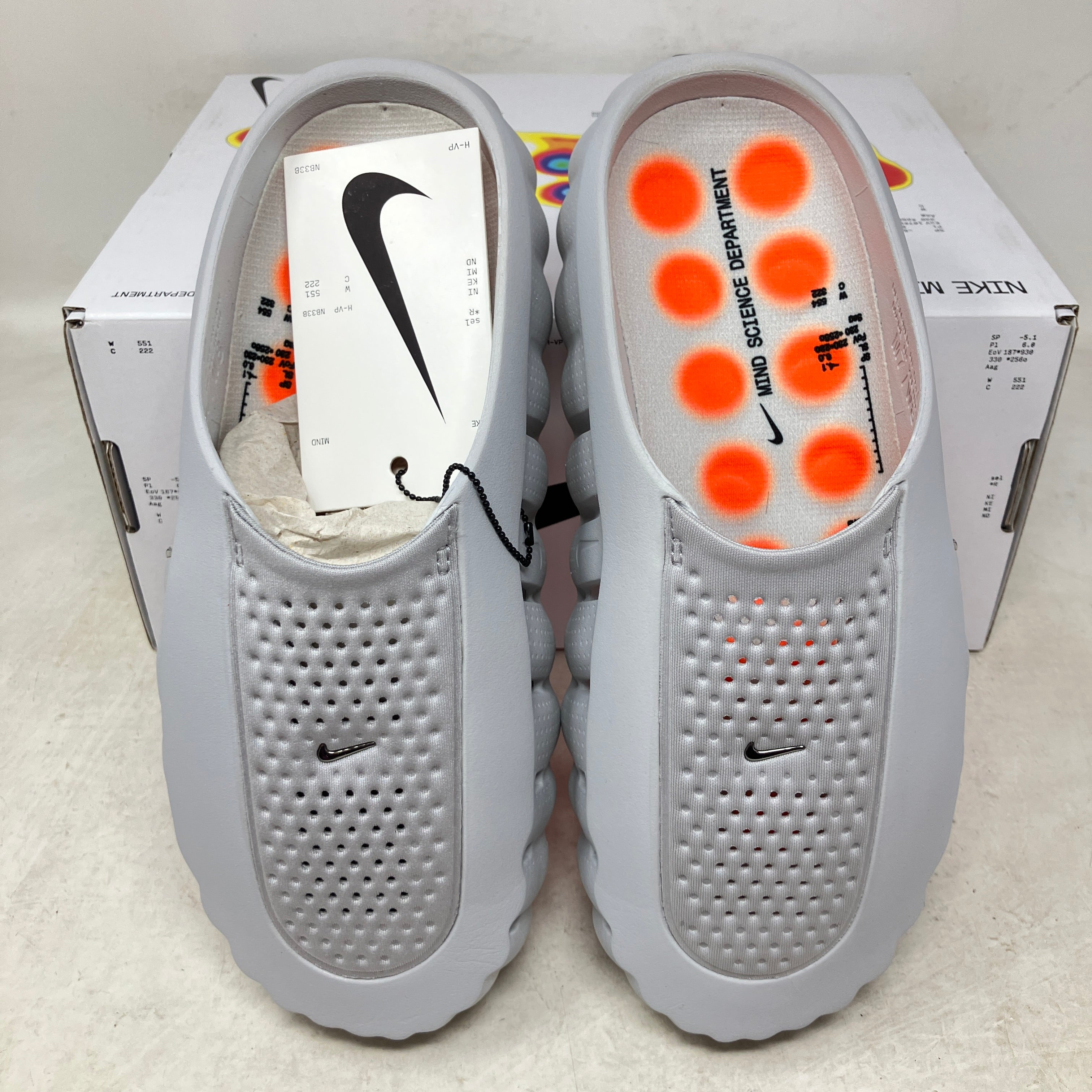 Nike Mind 001 Slide Light Smoke Grey (Women's)