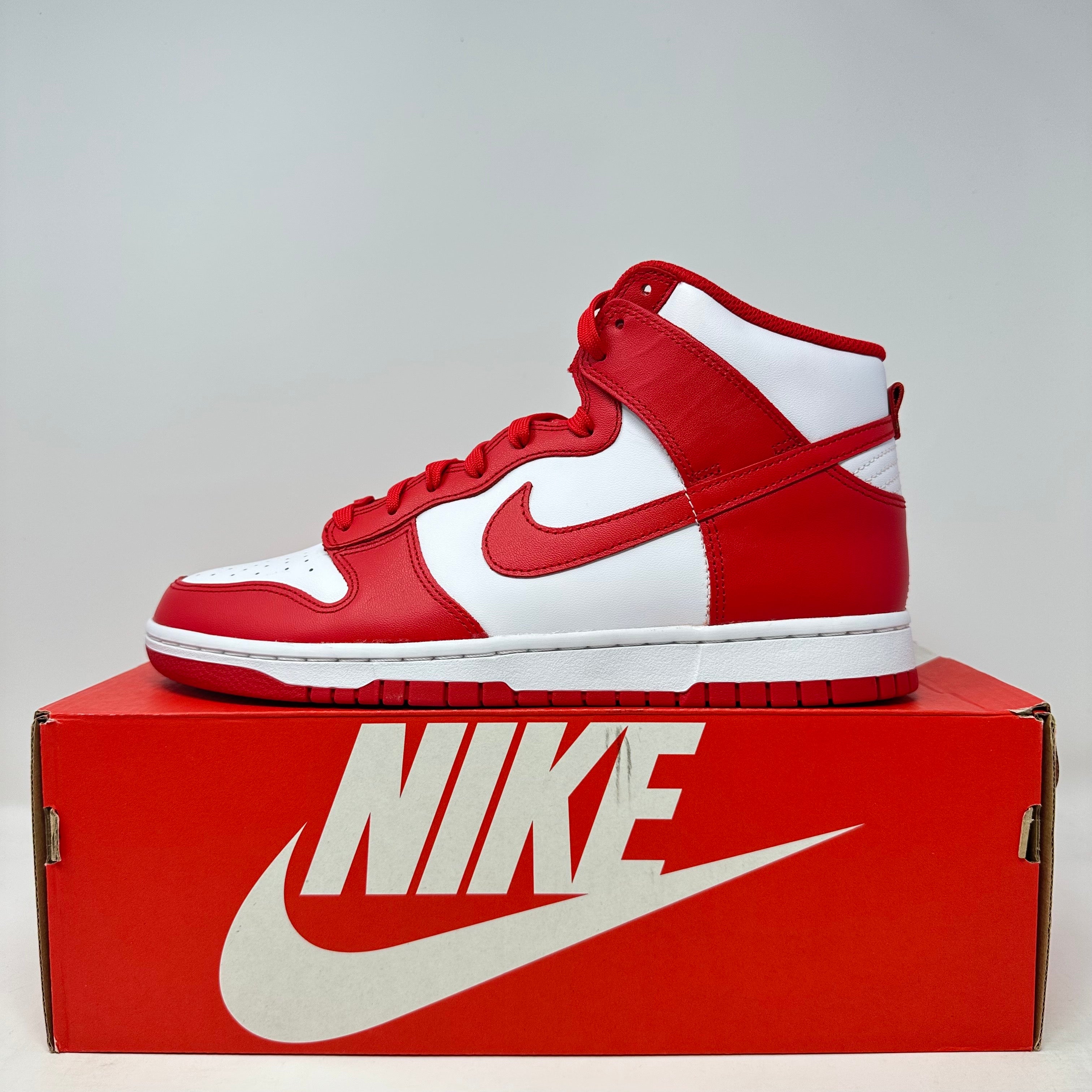Nike Dunk High Championship White Red