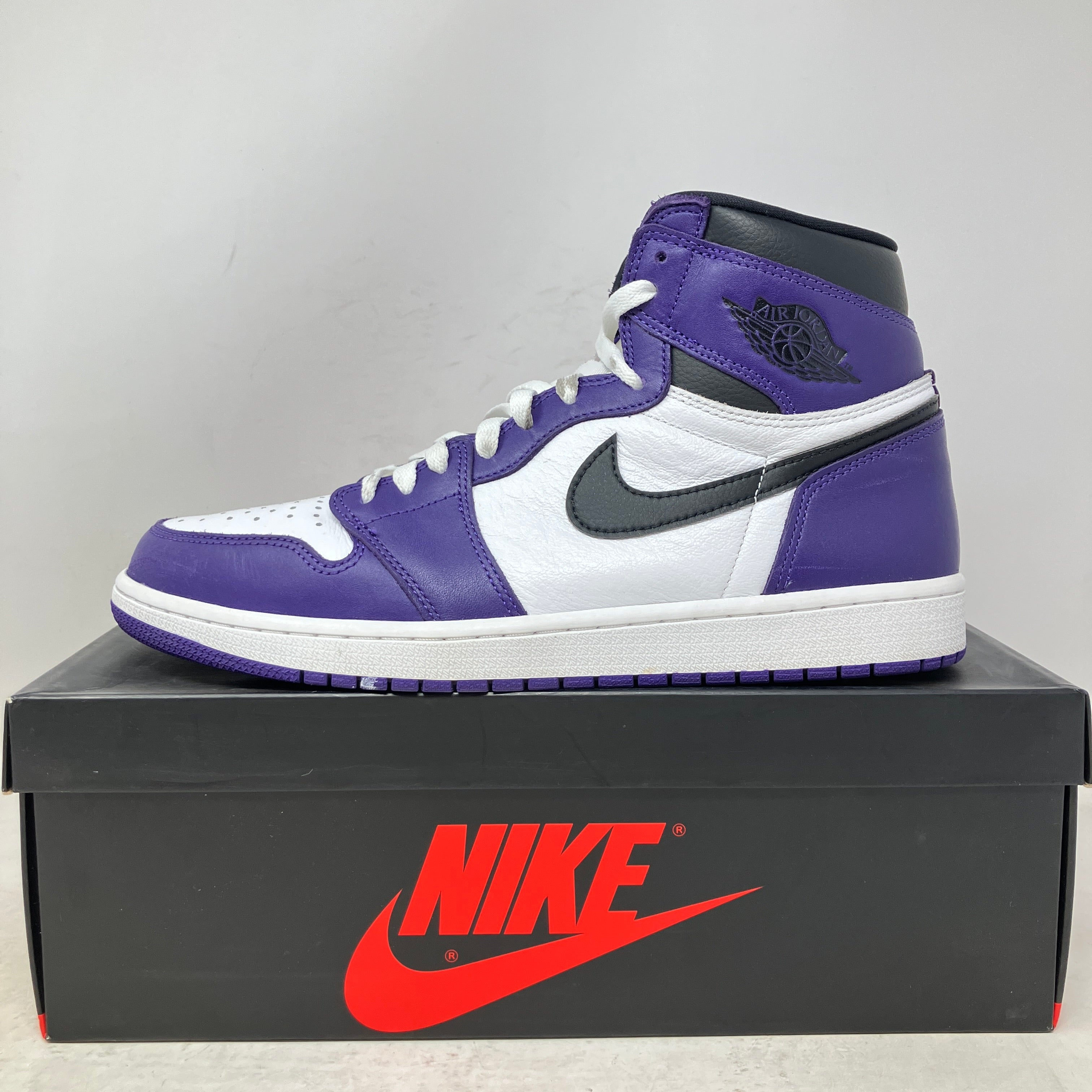 Jordan 1 Retro High Court Purple White