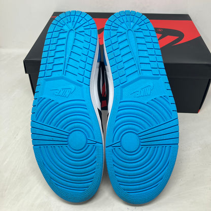 Jordan 1 Retro Low OG Black Dark Powder Blue