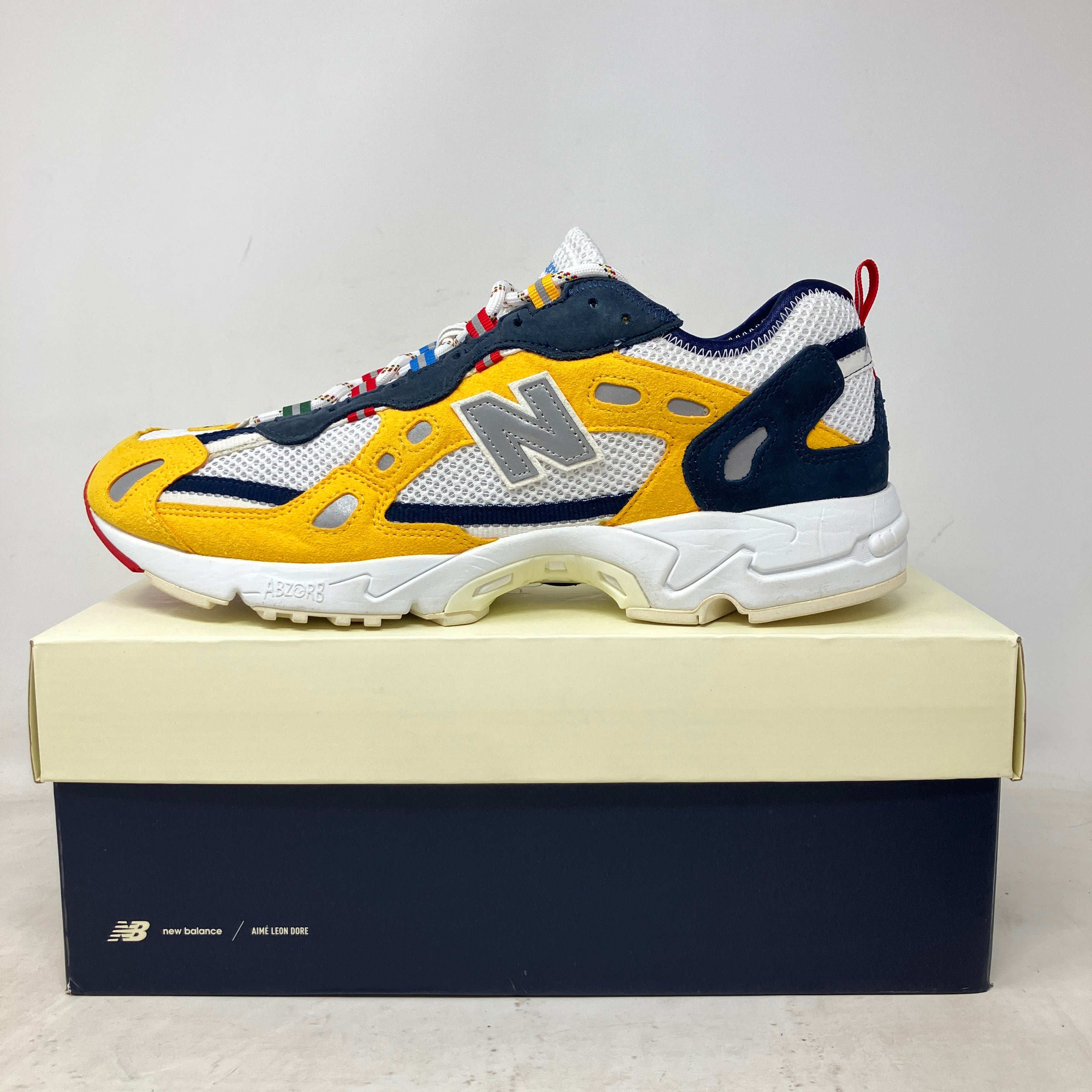 New Balance 827 Abzorb Aime Leon Dore Yellow