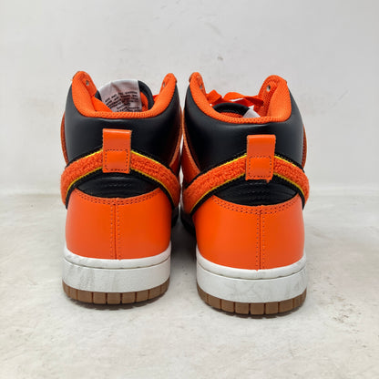 Nike Dunk High Retro Chenille Swoosh Safety Orange