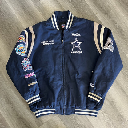 Vintage 90s Dallas Cowboys Super Bowl Champions Jacket
