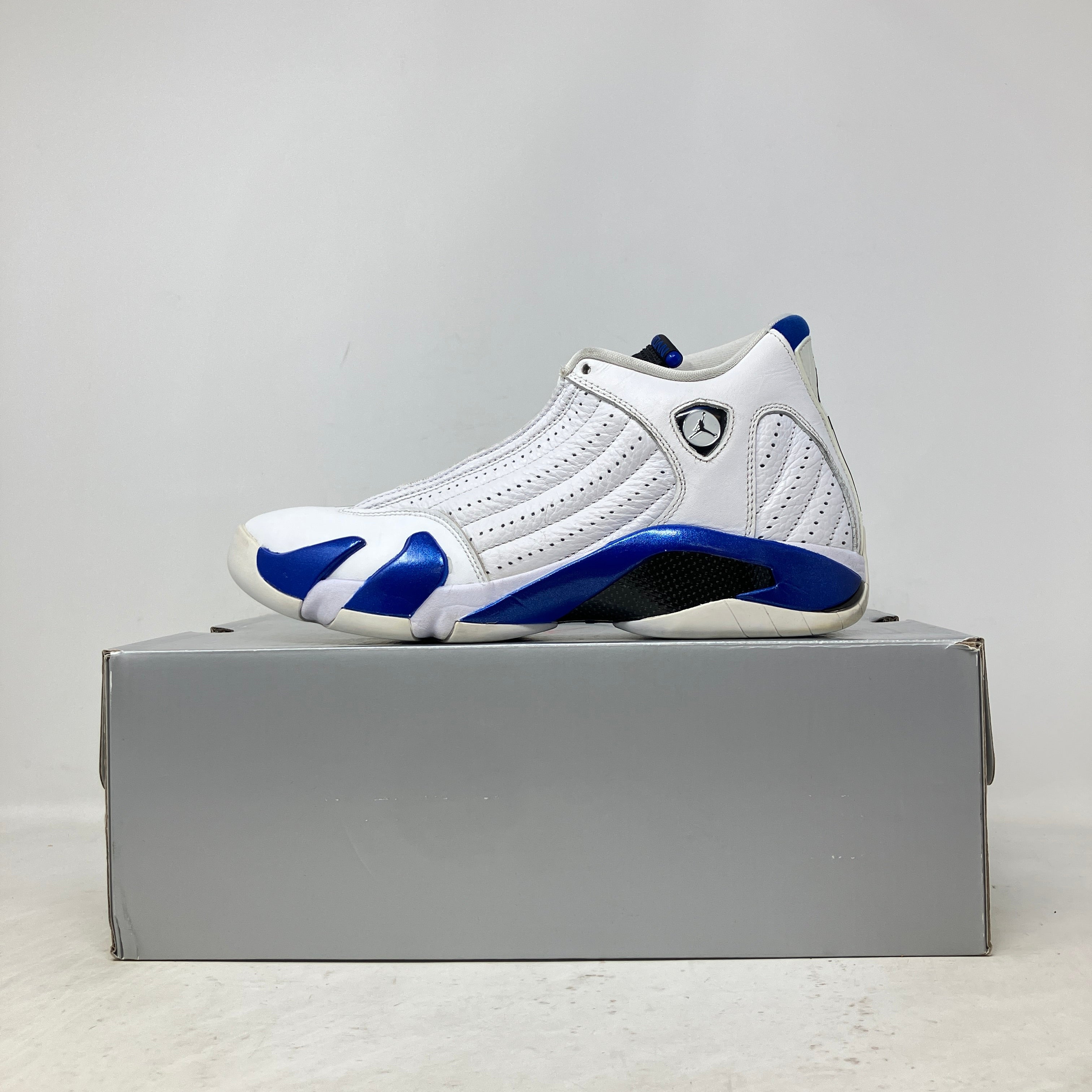 Jordan 14 Retro White Hyper Royal