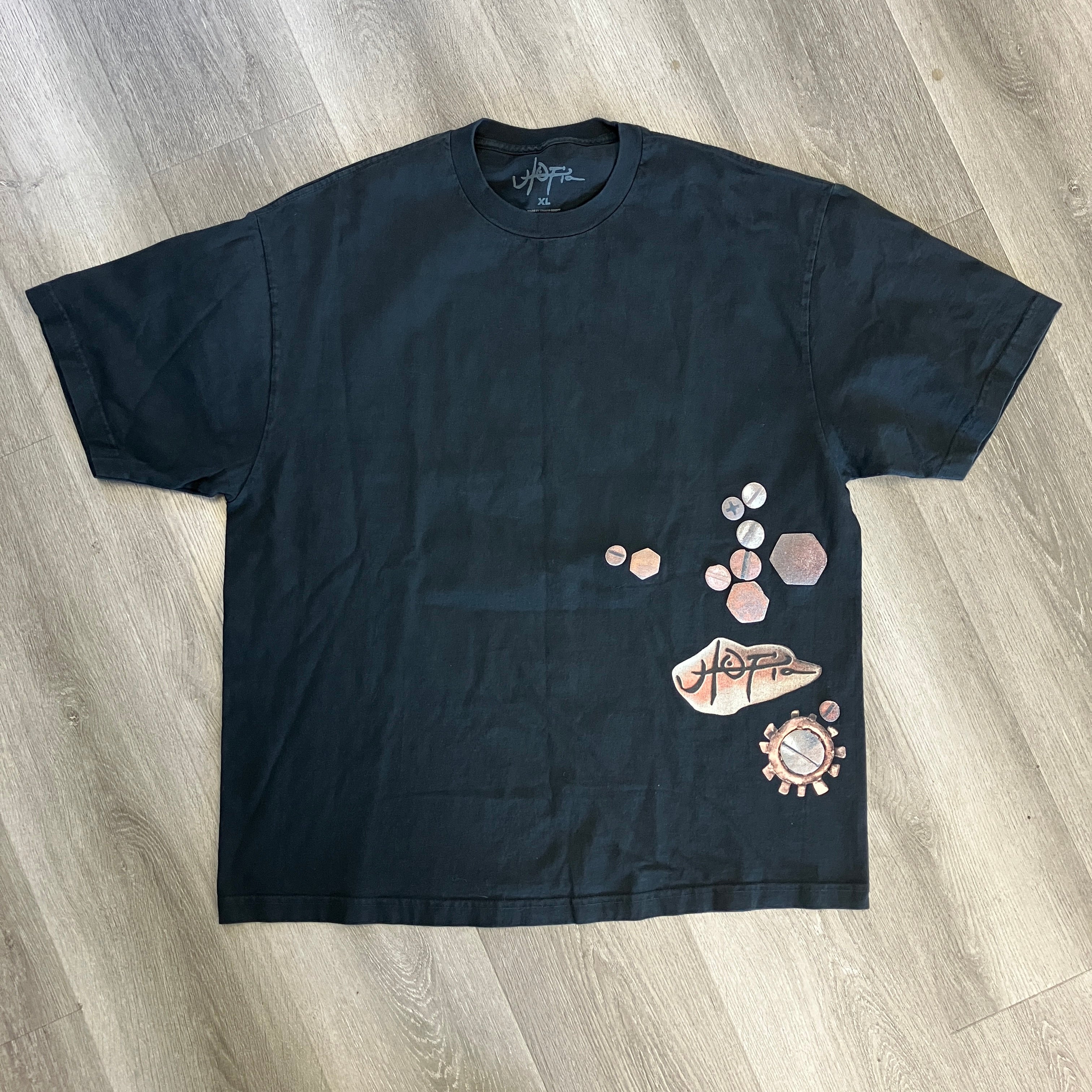 Travis Scott Utopia B5 Tee Black
