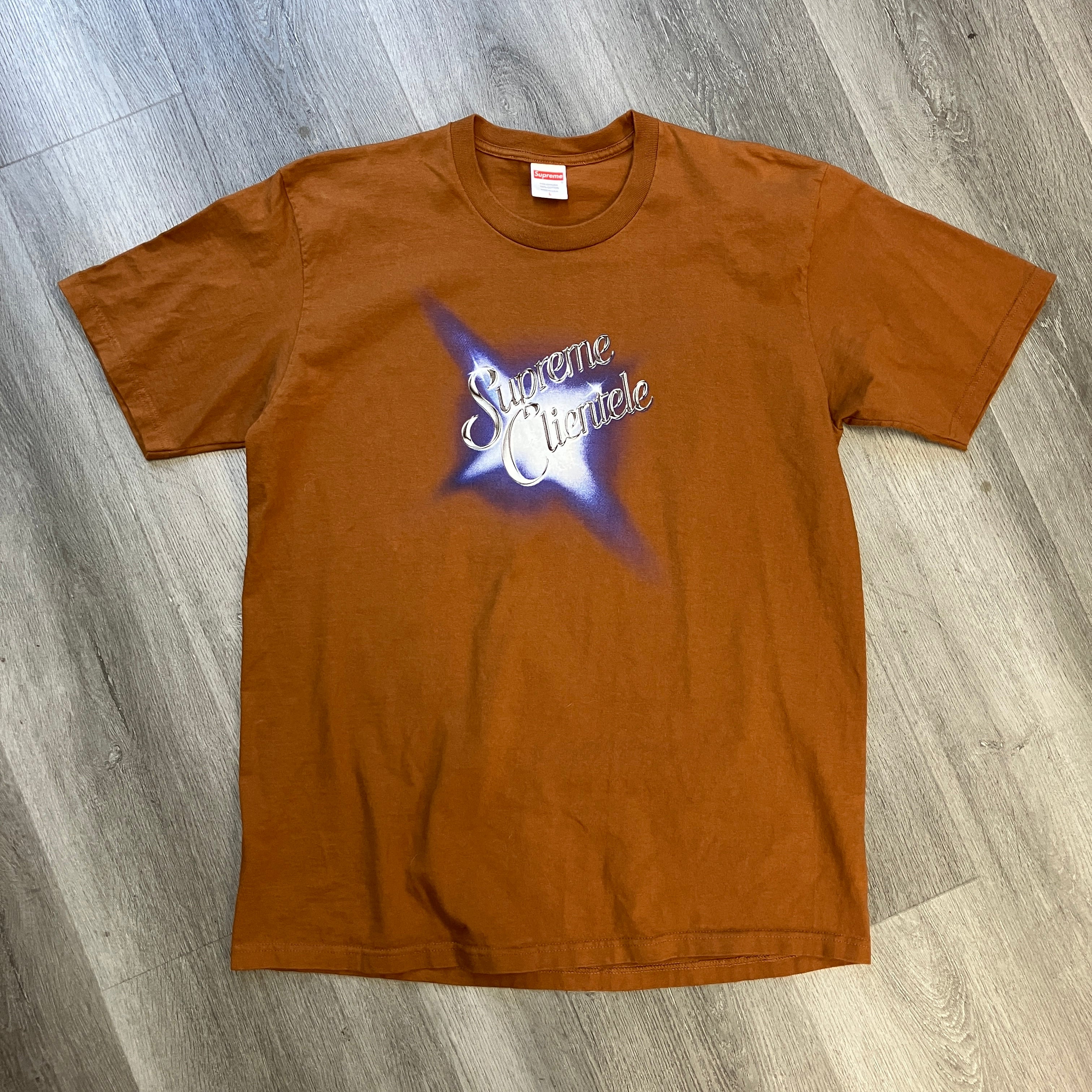 Supreme Supreme Clientele Tee Brown