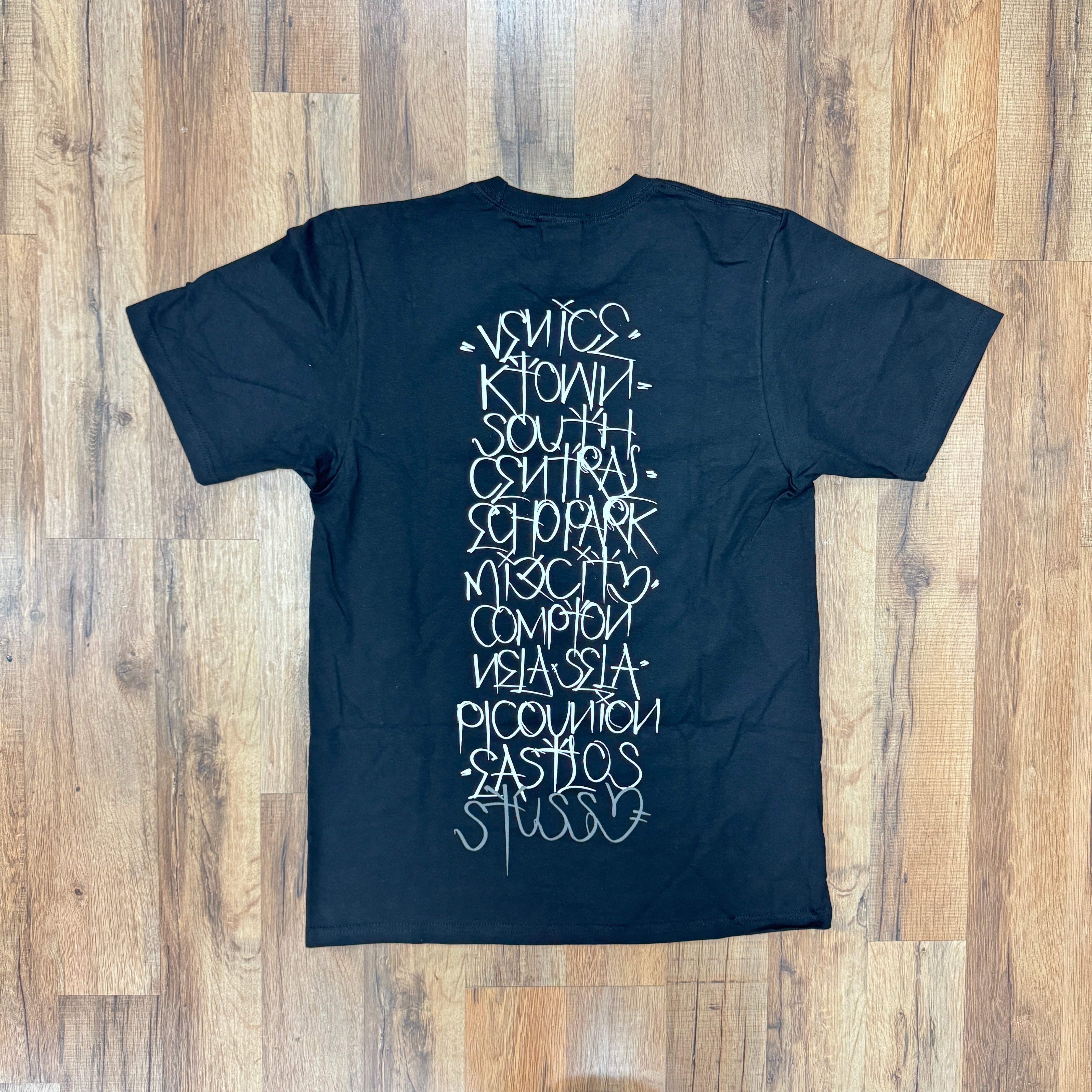 Stussy Born X Raised Handstyles Tee Black
