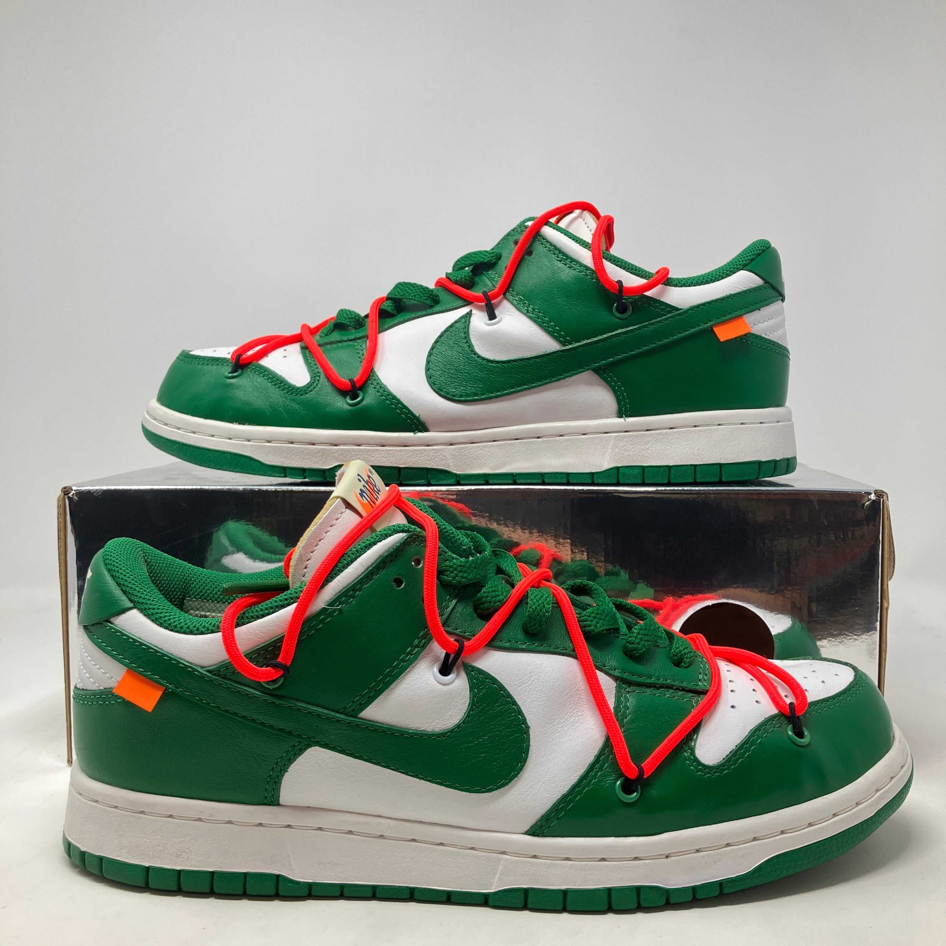 Nike Dunk Low Off-White Pine Green