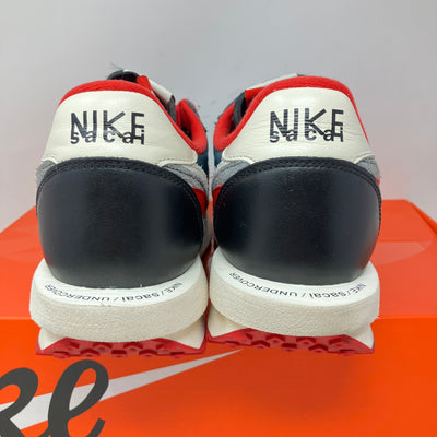 Nike LD Waffle sacai Undercover Midnight Spruce University Red