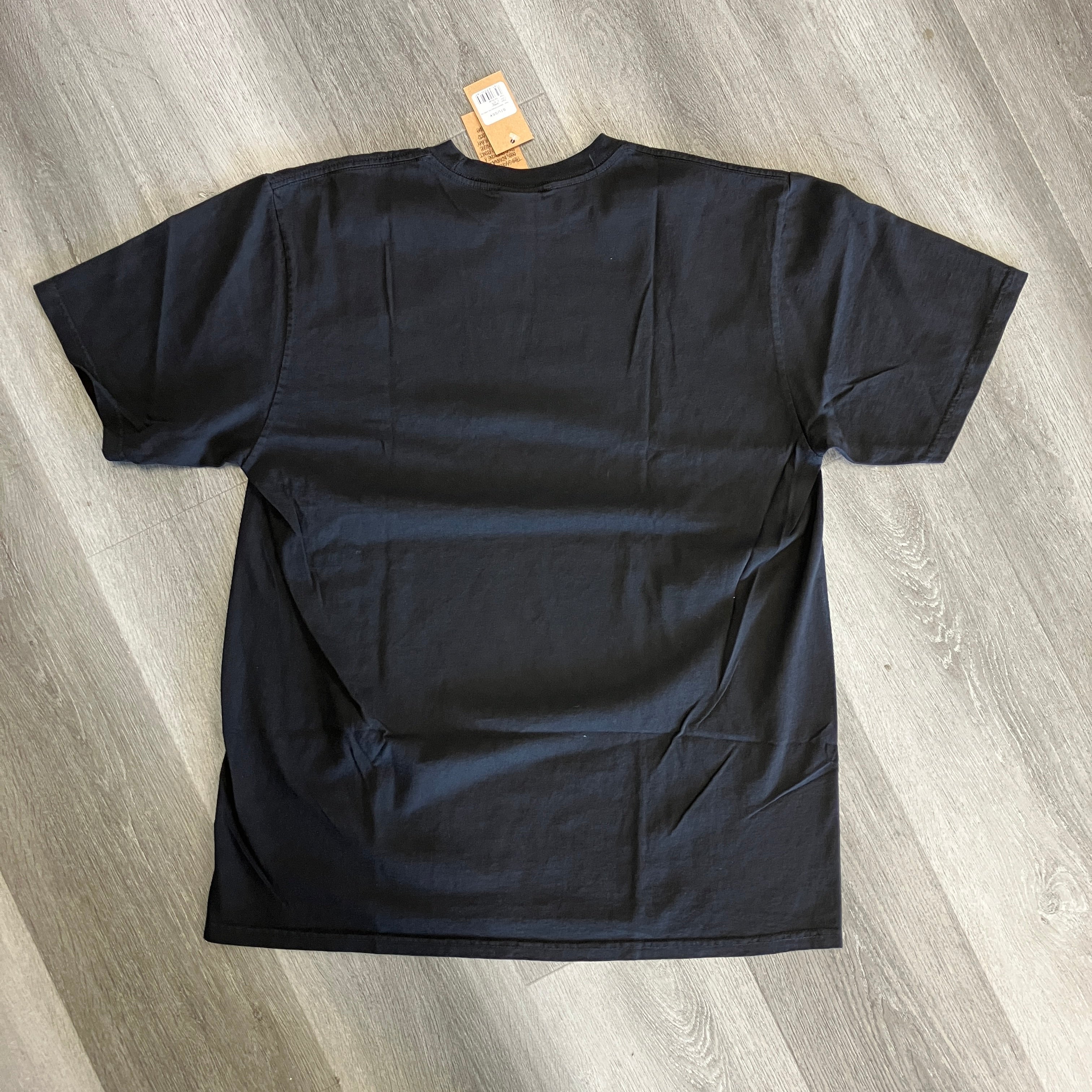 Stussy Smooth Stock Pigment Dyed Tee Black
