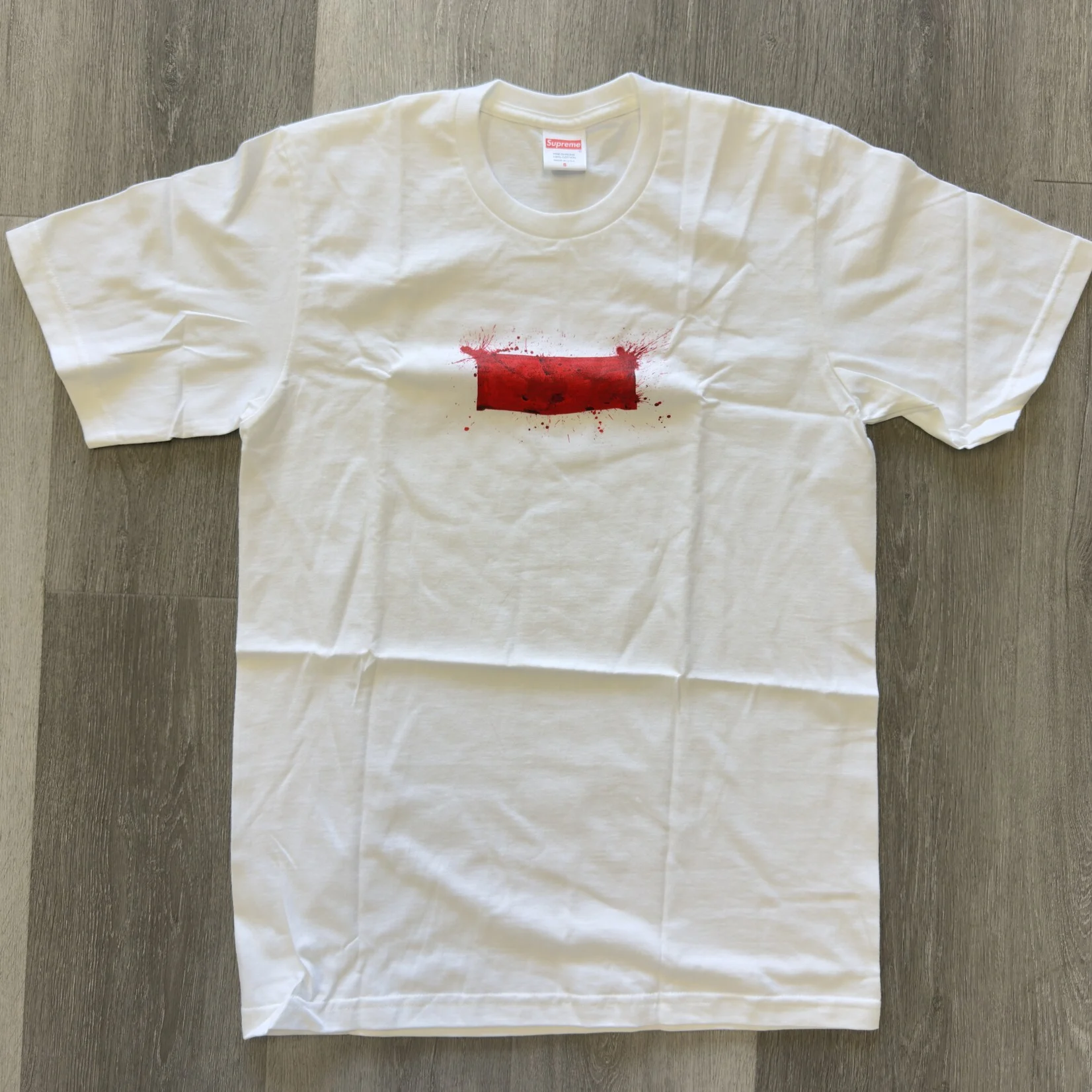 Supreme Ralph Steadman Box Logo Tee White